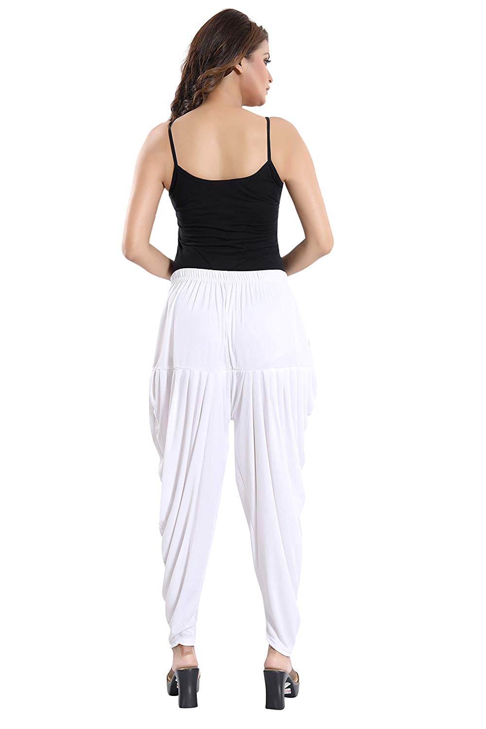 Women's Plain Casual Wear Dhoti Bottom with Pocket