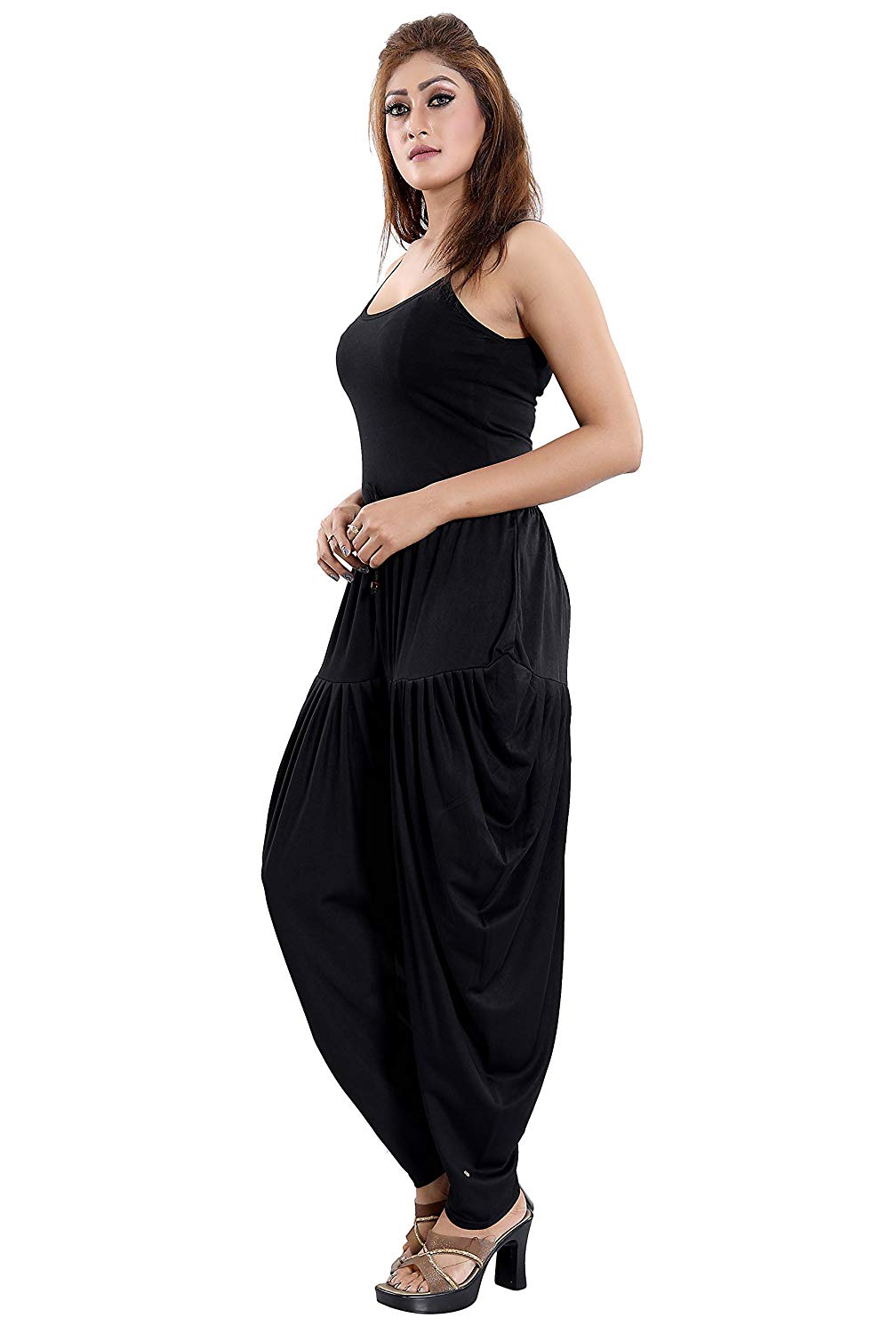 Women's Plain Casual Wear Dhoti Bottom with Pocket