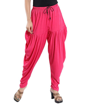 Women's Plain Casual Wear Dhoti Bottom with Pocket